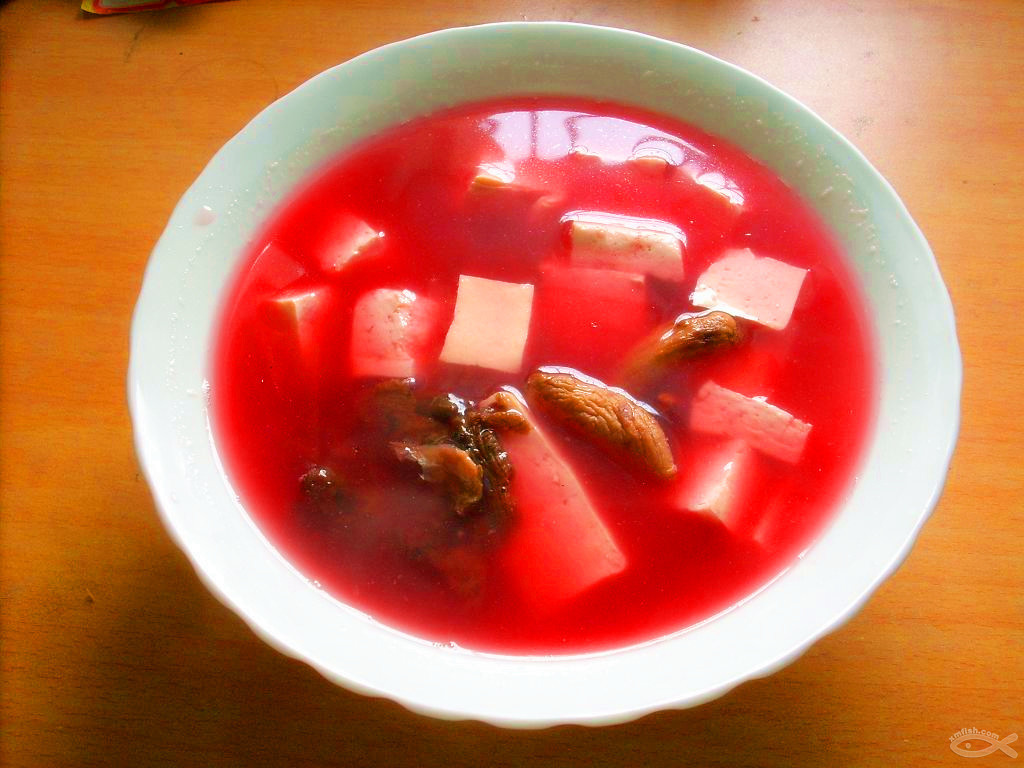 红菇豆腐瘦肉汤的做法