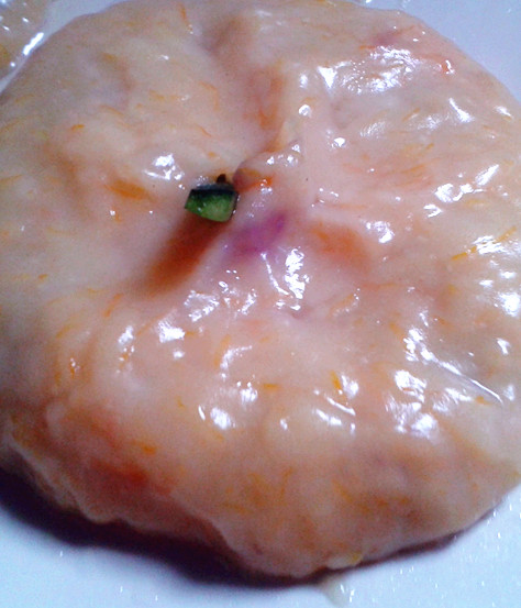 南瓜紫薯酸奶糯米团的做法