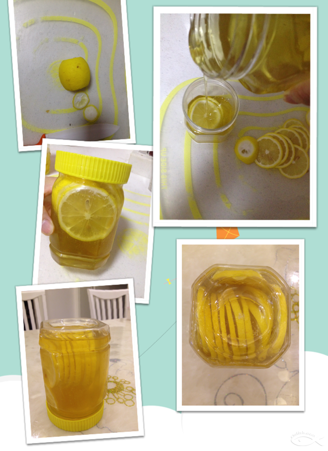 自制蜂蜜柠檬的做法
