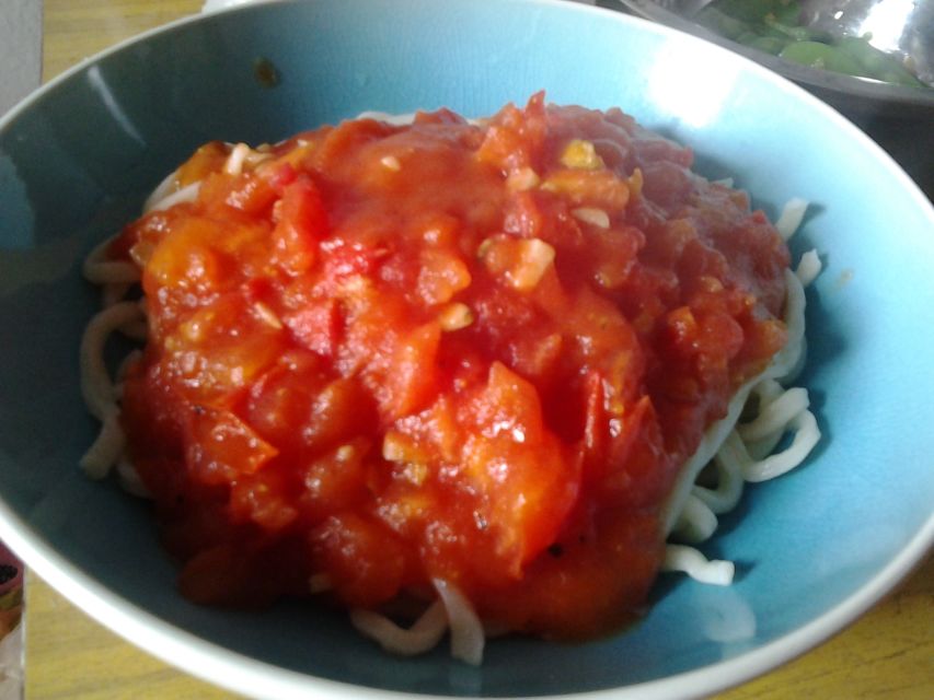西红柿拌面的做法