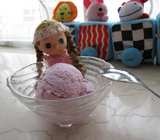 紫薯酸奶冰淇淋